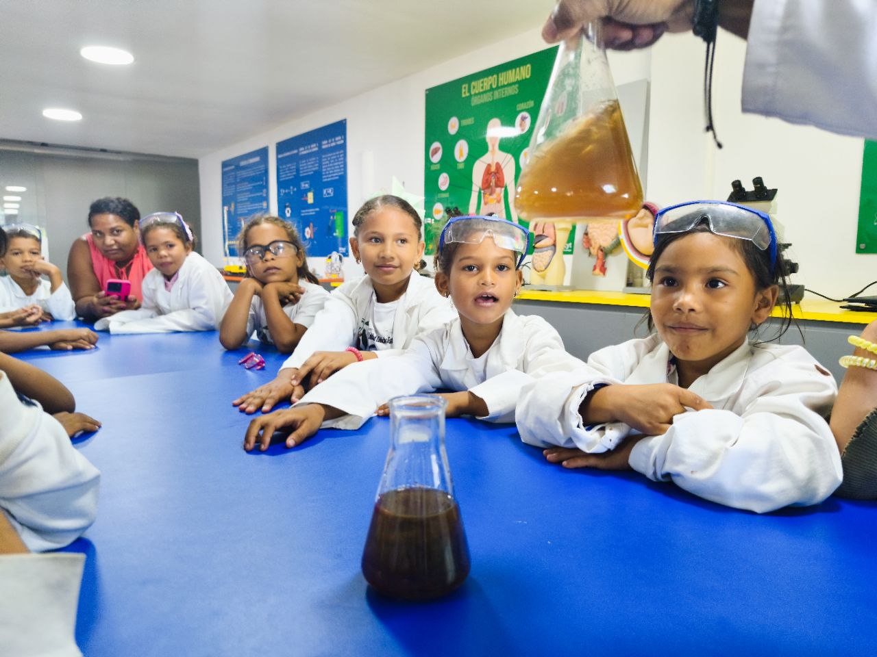 Estudiantes de Caucagua muestran interés por las ciencias