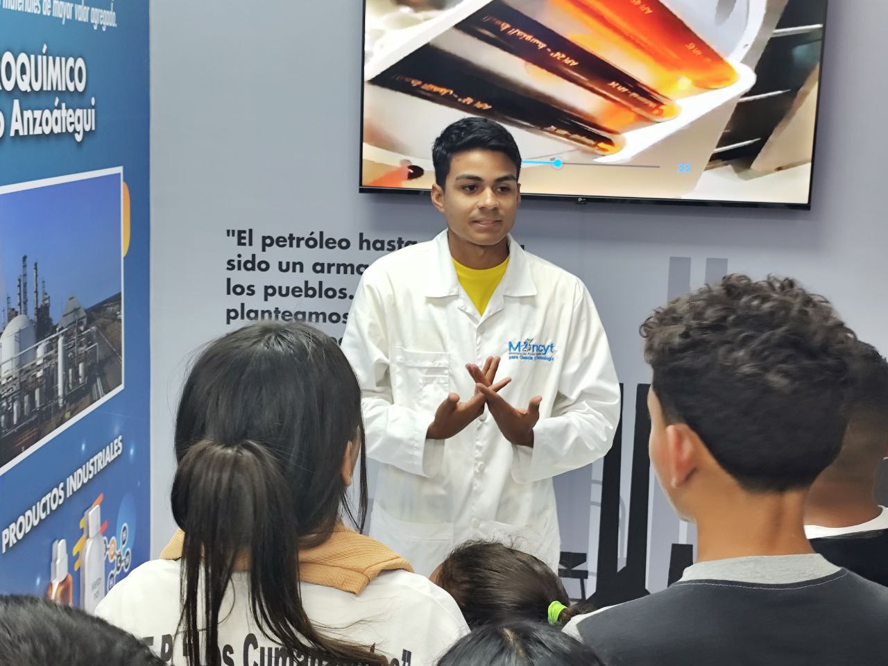 Fiesta del conocimiento: Ruta Científica inspiró a jóvenes de la U.E. Cumanagotos en Anzoátegui