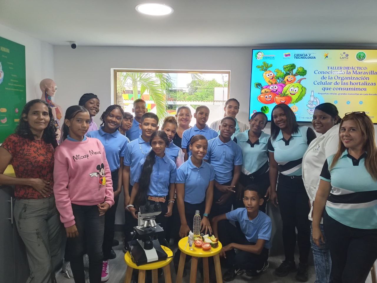 Caucagua: Centro Didáctico dictó taller sobre la Organización Celular de las hortalizas