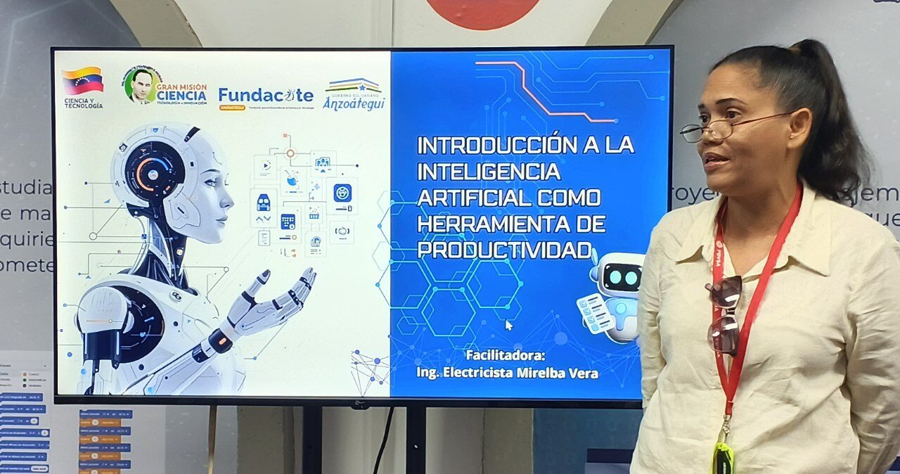 Inteligencia Artificial llegó al Centro Didáctico de Anzoátegui con taller formativo para la comunidad