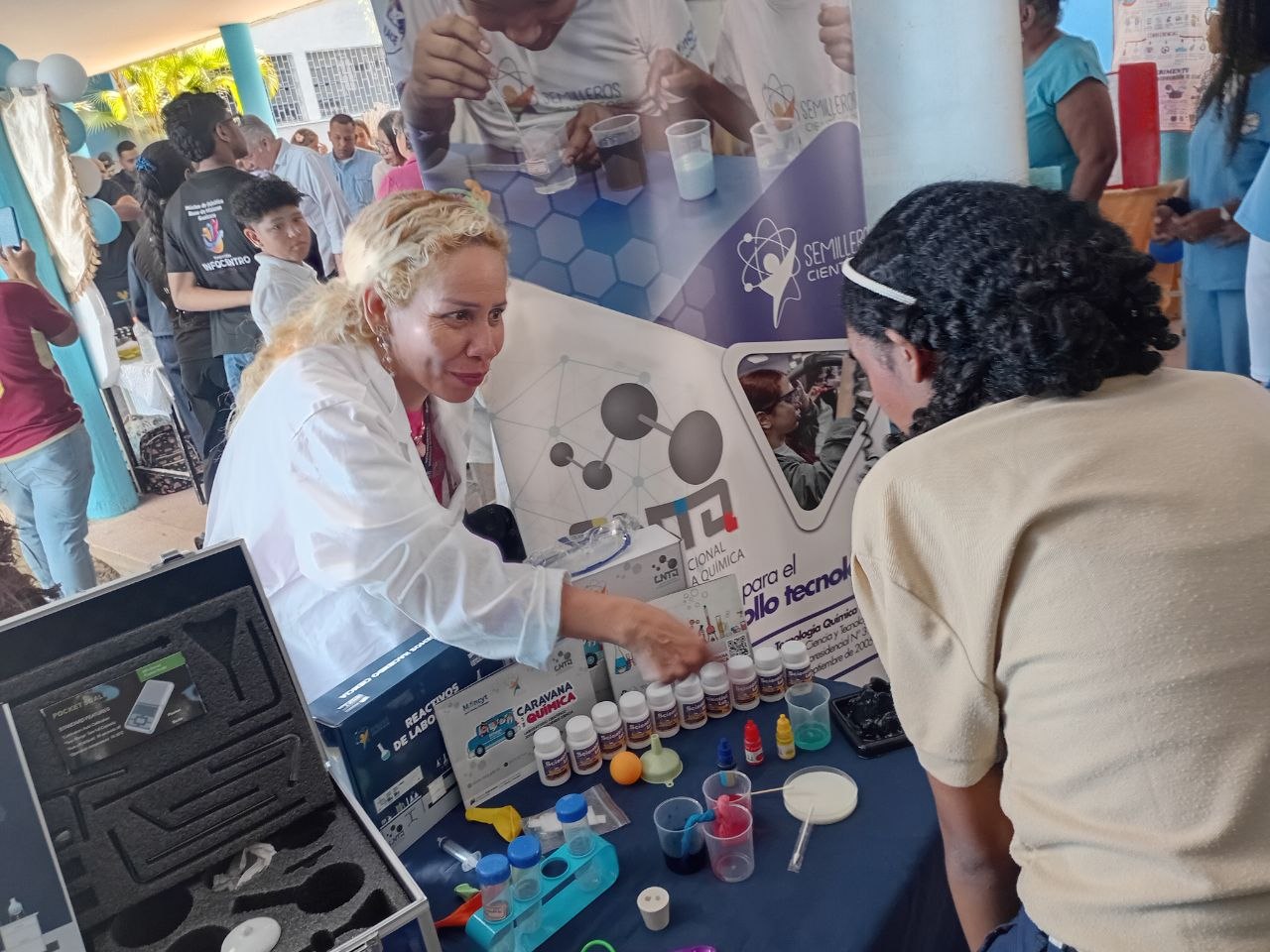 CNTQ participó en Muestra Estadal de Ciencia, Tecnología e Innovación en Miranda